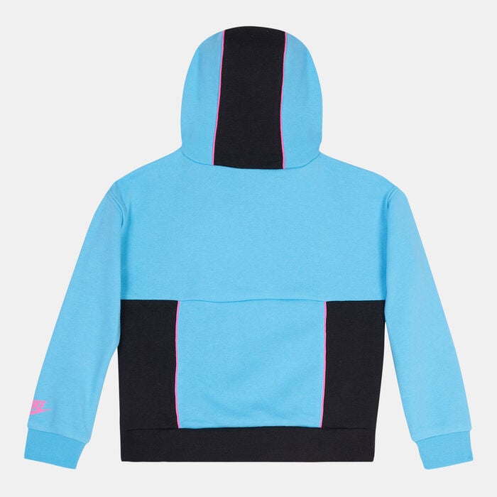 Nike Kids' Sportswear Real Pullover Hoodie (Baby and Toddler) Blue Nike Kids' Sportswear Real Pullover Hoodie (Baby and Toddler) Blue image number 1