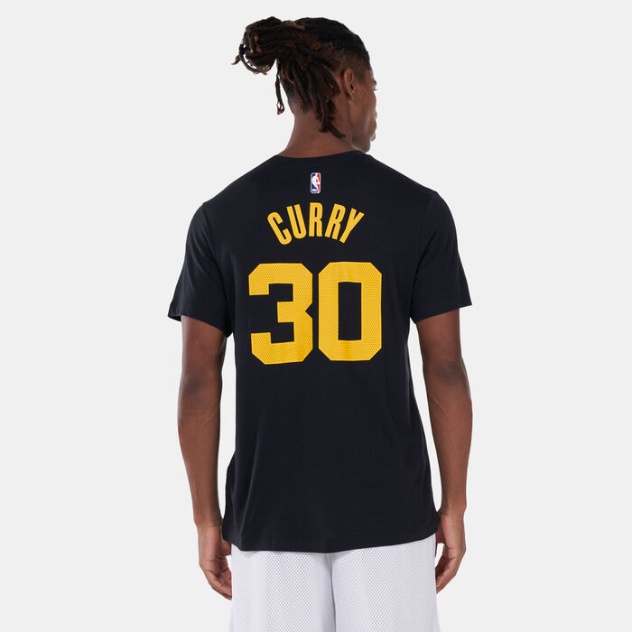 Nike Men's Golden State Warriors City Edition T-Shirt Black Nike Men's Golden State Warriors City Edition T-Shirt Black image number 1