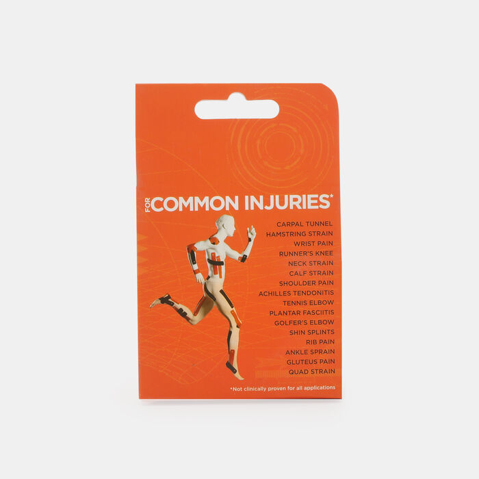KT Tape Pro Pre-Cut 20 Strip Synthetic Orange KT Tape Pro Pre-Cut 20 Strip Synthetic Orange image number 3