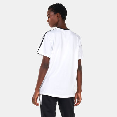adidas Women's Essentials 3-Stripes T-Shirt White