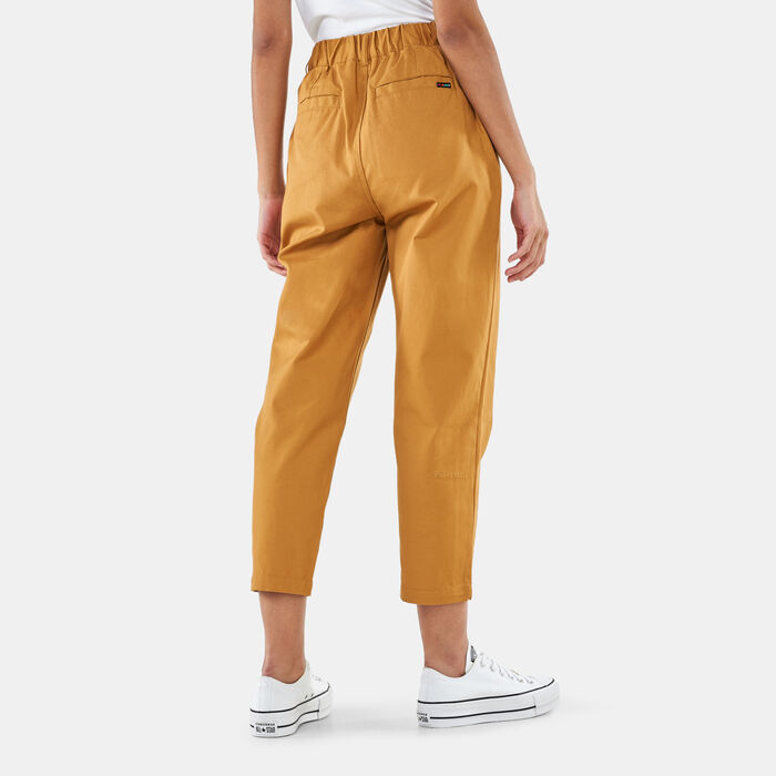 Converse Shapes Triangle Front Chino Pants Brown Converse Shapes Triangle Front Chino Pants Brown image number 3