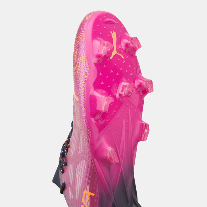 PUMA Men's ULTRA 1.4 Firm Ground/Artificial Grass Football Shoe Purple image number 4