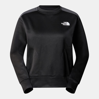 The North Face Women's Reaxion Fleece Sweatshirt Black The North Face Women's Reaxion Fleece Sweatshirt Black