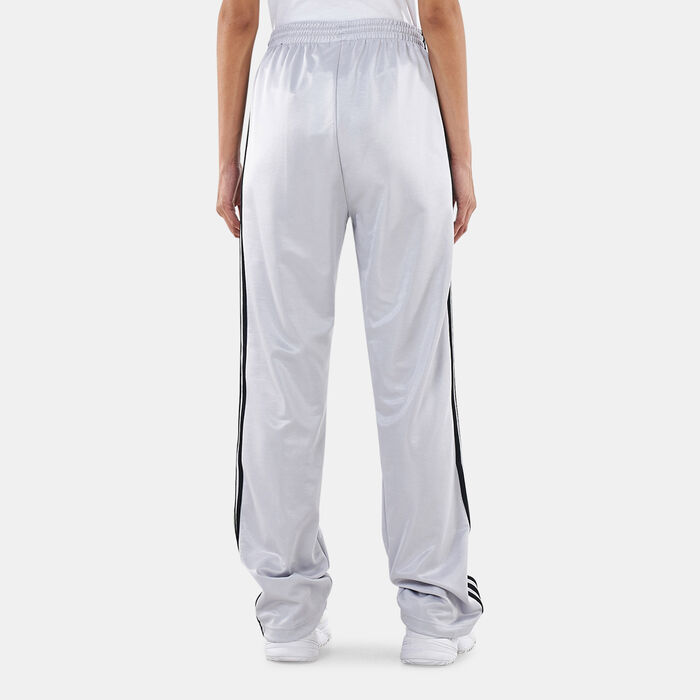 adidas Originals Women's Adicolor Classics High-Shine Straight-Leg Track Pants Silver adidas Originals Women's Adicolor Classics High-Shine Straight-Leg Track Pants Silver image number 1