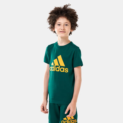 adidas Kids' Big Logo T-Shirt Green