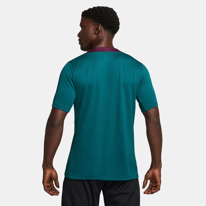 Nike Men's Paris Saint-Germain Dri-FIT Strike Drill Football Top Green Nike Men's Paris Saint-Germain Dri-FIT Strike Drill Football Top Green image number 1