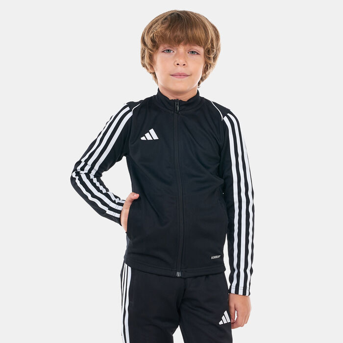adidas Kids' Tiro 23 League Training Jacket Black adidas Kids' Tiro 23 League Training Jacket Black image number 0