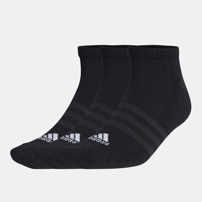 adidas Men's Cushioned Low-Cut Socks (3 Pack) Multi