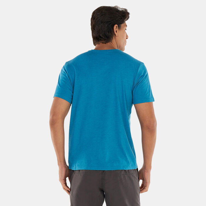 Columbia Men's Bluff Mesa™ II Graphic T-Shirt Blue Columbia Men's Bluff Mesa™ II Graphic T-Shirt Blue image number 1