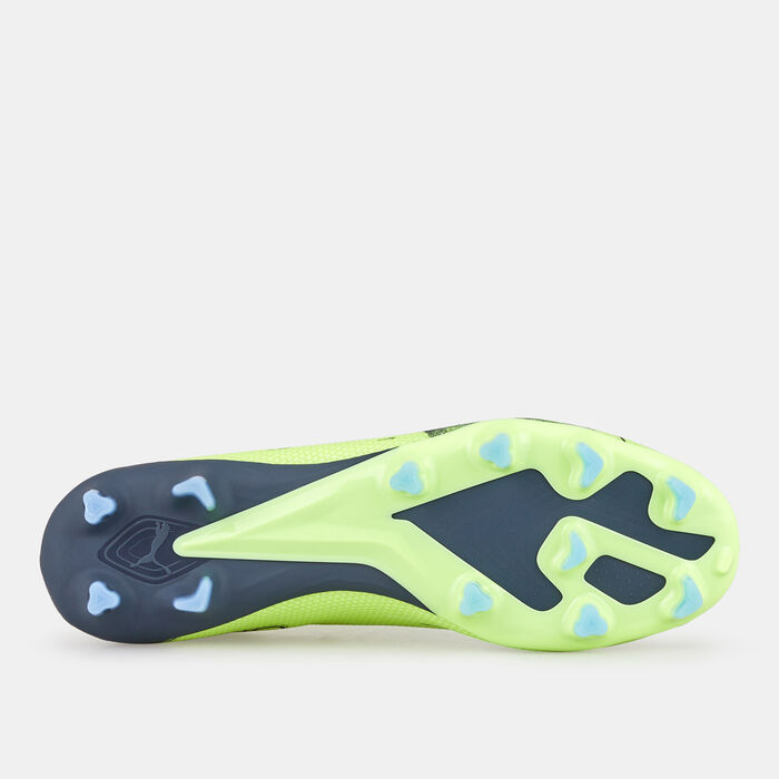 PUMA Men's Ultra Match FG/AG Football Shoe Green PUMA Men's Ultra Match FG/AG Football Shoe Green image number 3