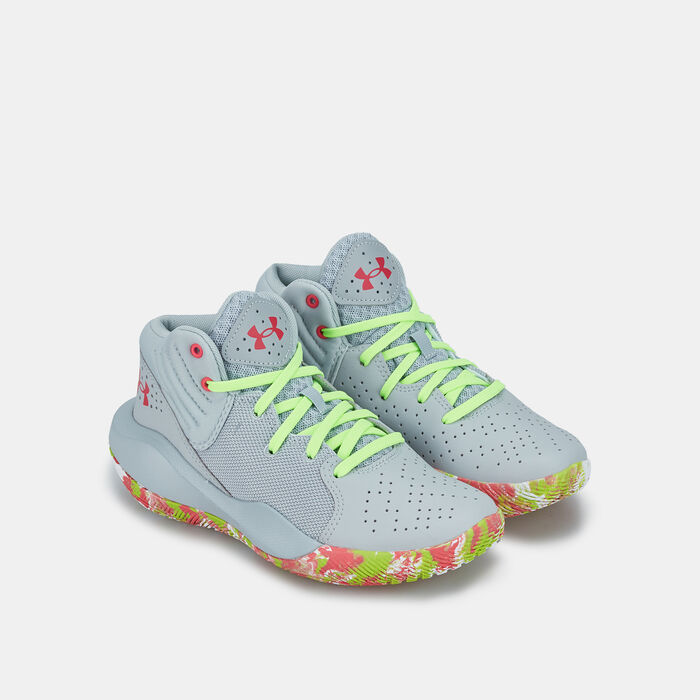 Under Armour Kids' Jet 21 Basketball Shoe Grey Under Armour Kids' Jet 21 Basketball Shoe Grey image number 1