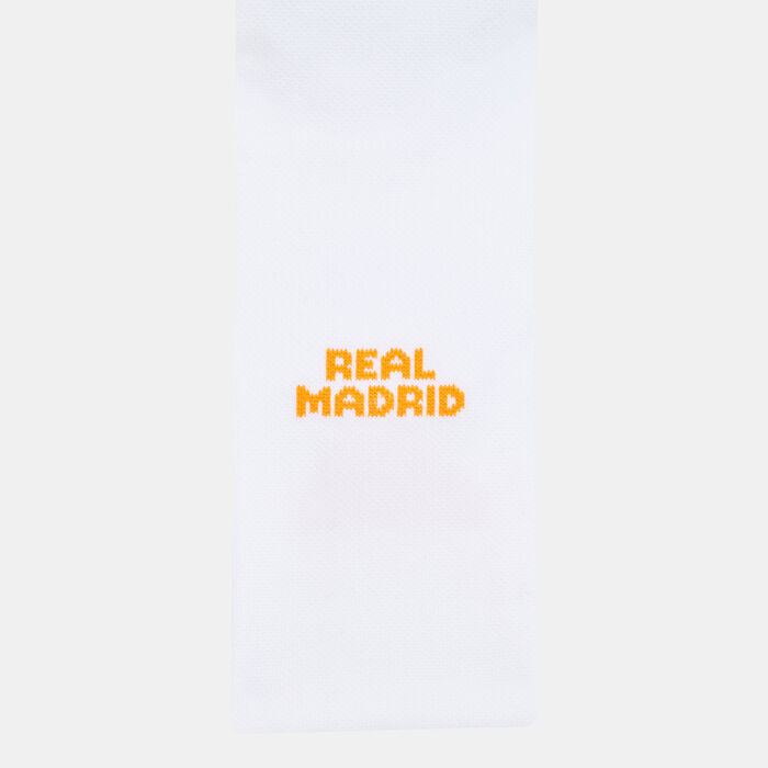 adidas Men's Real Madrid Home Socks - 2021/22 White adidas Men's Real Madrid Home Socks - 2021/22 White image number 1