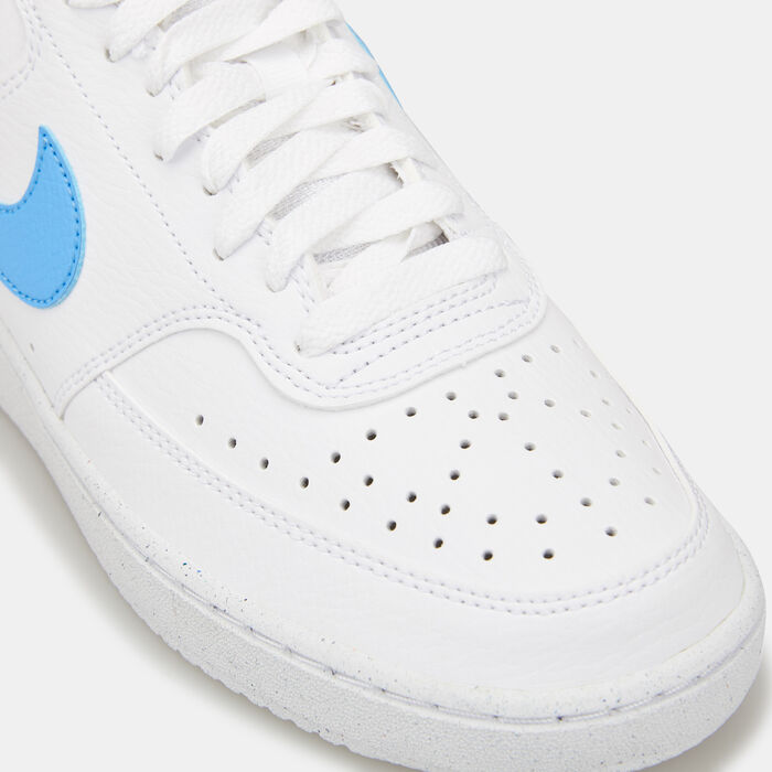 Nike Women's Court Vision Low Next Nature Shoes White image number 4