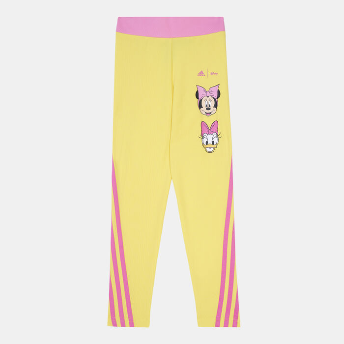 adidas Kids' Disney Minnie and Daisy Leggings yellow image number 0