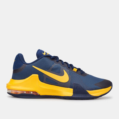Nike Men's Air Max Impact 4 Basketball Shoe Blue Nike Men's Air Max Impact 4 Basketball Shoe Blue