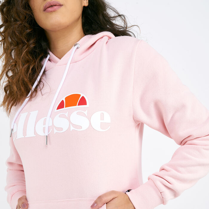 ellesse Women's Torices OH Hoodie Pink ellesse Women's Torices OH Hoodie Pink image number 3
