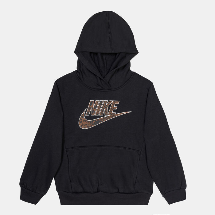 Nike Kids' Home Swoosh Hoodie Black Nike Kids' Home Swoosh Hoodie Black image number 0
