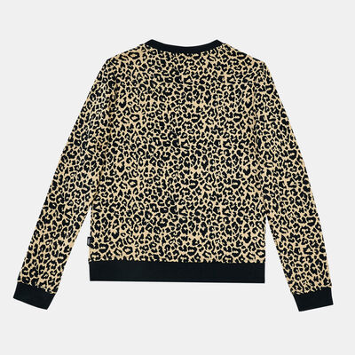 Vans Kids' Leopard Crew Sweatshirt Multi Vans Kids' Leopard Crew Sweatshirt Multi