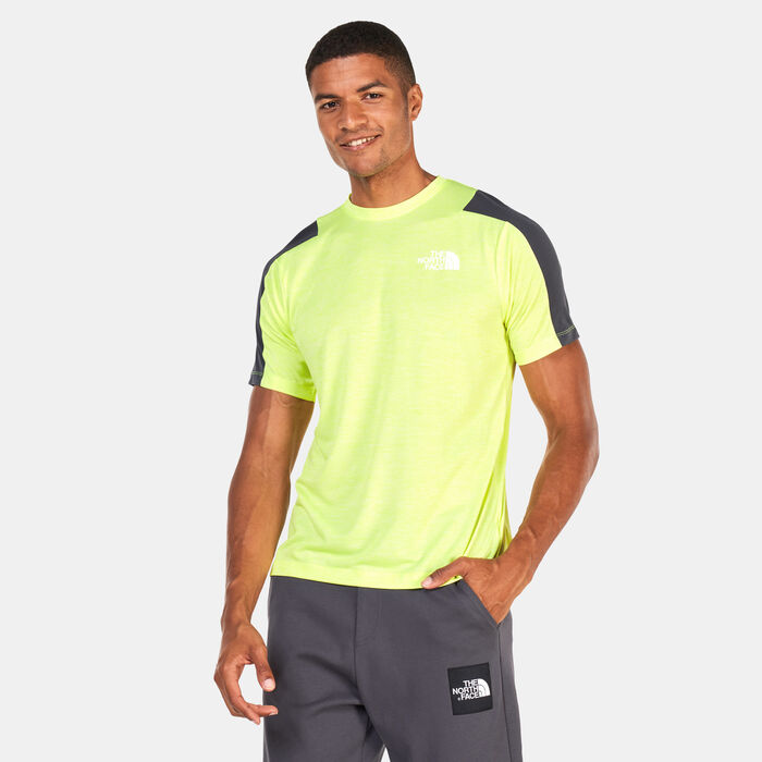 The North Face Men's Mountain Athletics T-Shirt yellow image number 0