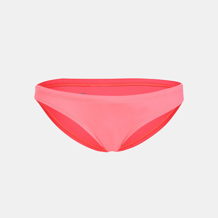 Nike Swim Women's Essential Bikini Bottom Red Nike Swim Women's Essential Bikini Bottom Red image number 0