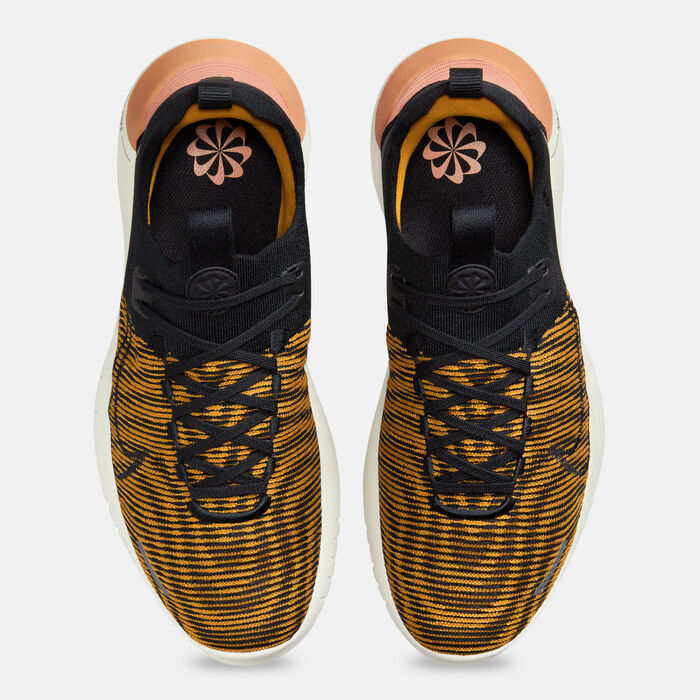 Nike Men's Free Run Flyknit Next Nature Road Running Shoes Brown Nike Men's Free Run Flyknit Next Nature Road Running Shoes Brown image number 4