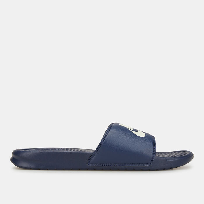 Nike Men's Benassi JDI Slides Blue image number 3