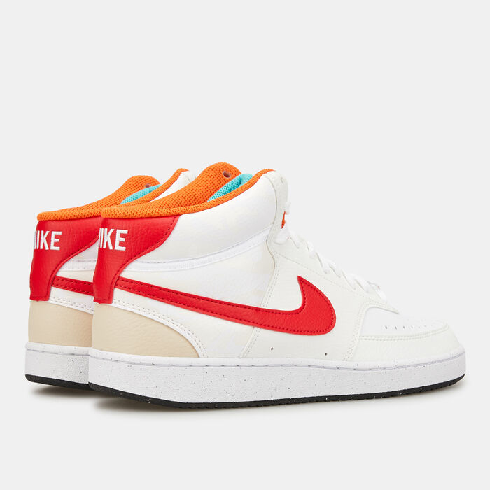 Nike Men's Court Vision Mid Shoe White Nike Men's Court Vision Mid Shoe White image number 3