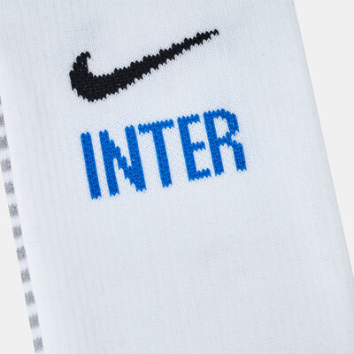 Nike Inter Milan Stadium Over The Calf Away Socks White Nike Inter Milan Stadium Over The Calf Away Socks White