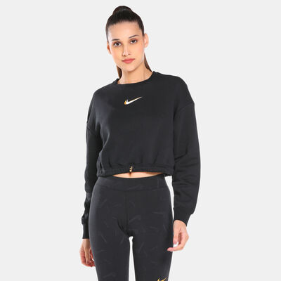 Nike Women's Sportswear Fleece Sweatshirt Black
