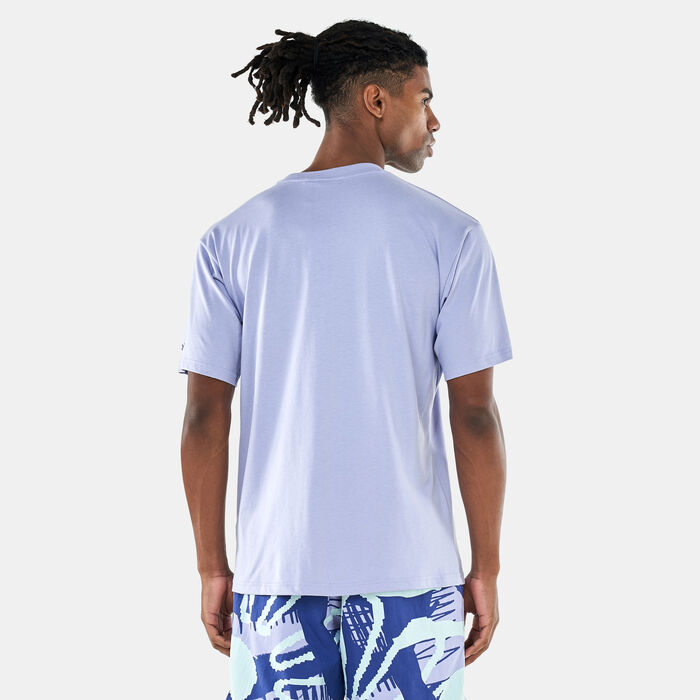 adidas Originals Men's Trefoil T-Shirt Purple adidas Originals Men's Trefoil T-Shirt Purple image number 1