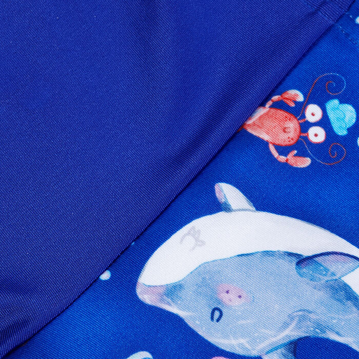 Speedo Kids' Digital Allover Swimming Jammers Blue Speedo Kids' Digital Allover Swimming Jammers Blue image number 2