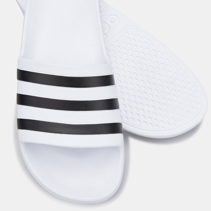 adidas Adilette Aqua Slides White image number 2
