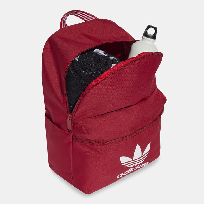 adidas Originals Men's Adicolor Backpack Red adidas Originals Men's Adicolor Backpack Red image number 3