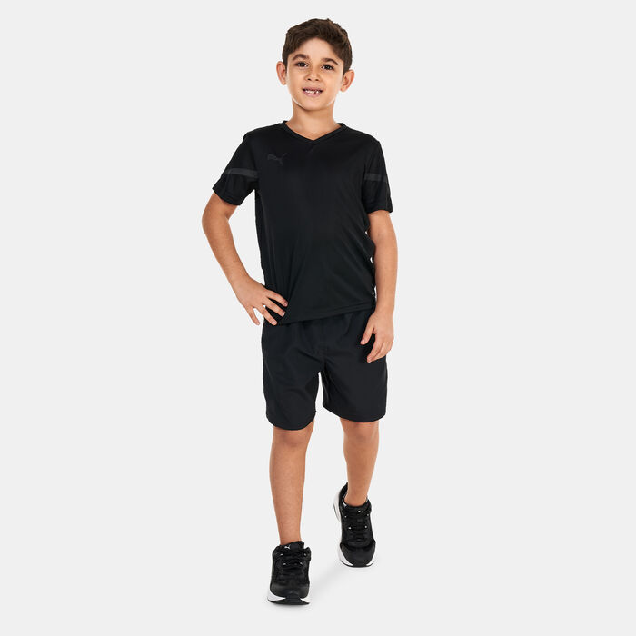 PUMA Kids' teamFLASH Jr T-Shirt Black PUMA Kids' teamFLASH Jr T-Shirt Black image number 2