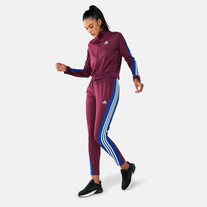 adidas Women's Sportswear Teamsport Tracksuit Red adidas Women's Sportswear Teamsport Tracksuit Red image number 0