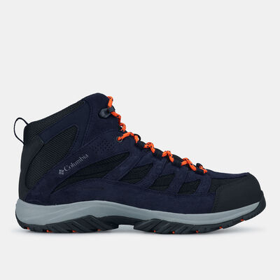Columbia Men's Crestwood™ Mid Waterproof Hiking Boot Blue