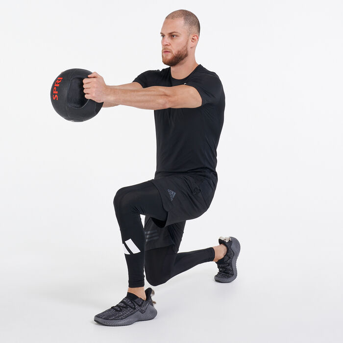adidas Men's Techfit Compression T-Shirt Black adidas Men's Techfit Compression T-Shirt Black image number 2