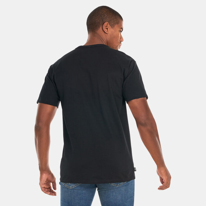 Vans Men's Off The Wall Graphic Pocket T-Shirt Black image number 1