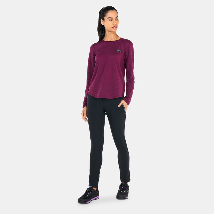 Columbia Women's Bliss Ascent™ Long Sleeve T-Shirt Purple Columbia Women's Bliss Ascent™ Long Sleeve T-Shirt Purple image number 2