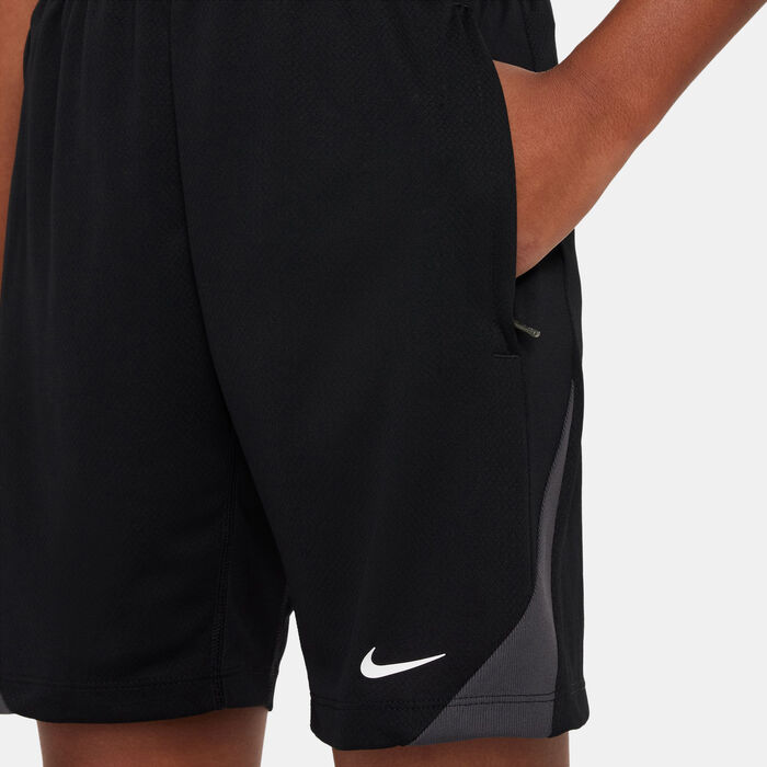 Nike Kids' Dri-FIT Strike Football Shorts (Older Kids) Black Nike Kids' Dri-FIT Strike Football Shorts (Older Kids) Black image number 2