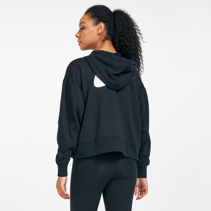 Nike Women's Dri-FIT Get Fit Hoodie Black Nike Women's Dri-FIT Get Fit Hoodie Black image number 1