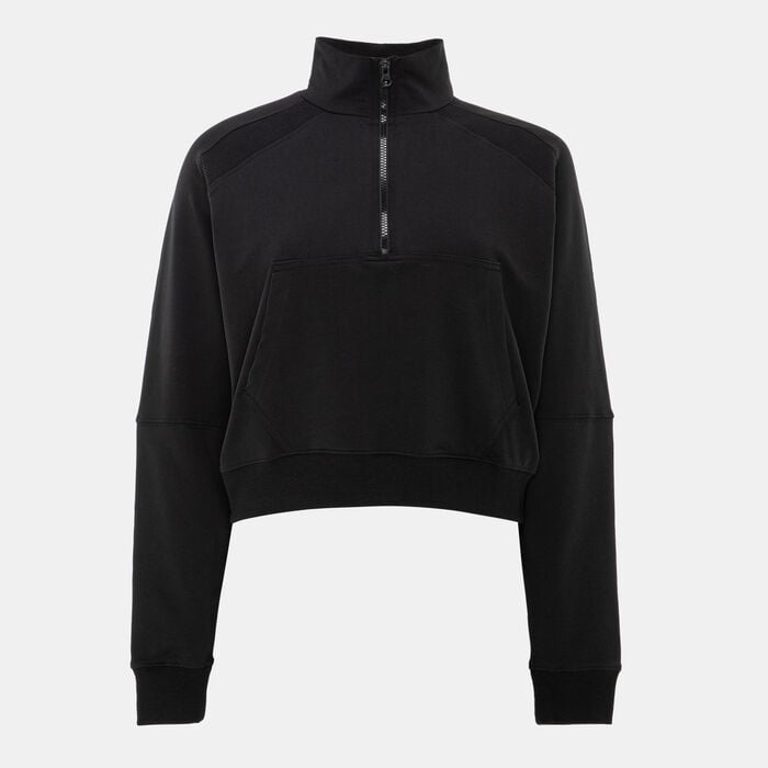 Sun and Sand Sports Women's 1/2-Zip Hoodie Black Sun and Sand Sports Women's 1/2-Zip Hoodie Black image number 0