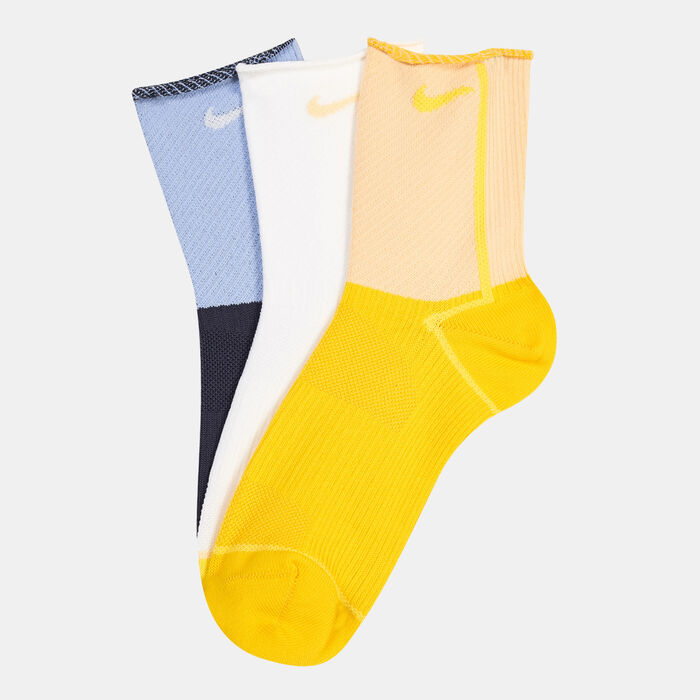 Nike Women's Everyday Plus Training Ankle Socks (3 Pairs) Multi Nike Women's Everyday Plus Training Ankle Socks (3 Pairs) Multi image number 0