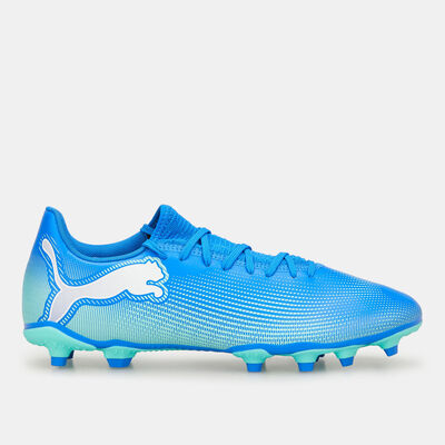 PUMA Men's FUTURE 7 PLAY Multi-Ground Football Shoes Blue