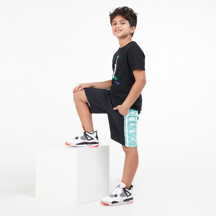Jordan Kids' Air Hybrid Shorts (Older Kids) Black image number 2