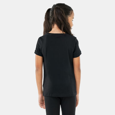 PUMA Kids' Essentials Logo T-Shirt Black
