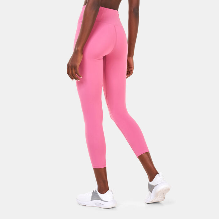 Under Armour Women's Motion Ankle Training Leggings Pink Under Armour Women's Motion Ankle Training Leggings Pink image number 1