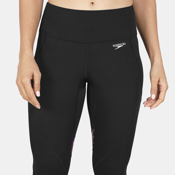 Speedo Women's Sports Leggings Black image number 3