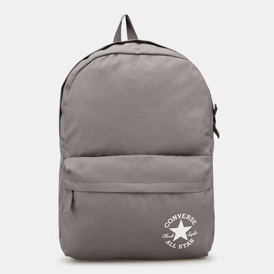 Converse All Star Chuck Patch Backpack Grey Converse All Star Chuck Patch Backpack Grey