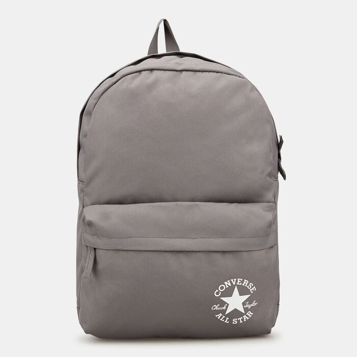 Converse All Star Chuck Patch Backpack Grey Converse All Star Chuck Patch Backpack Grey image number 0